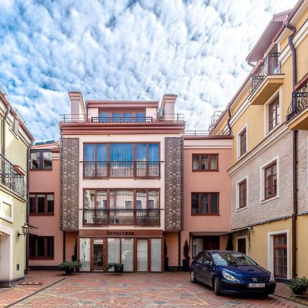 Appartamento Luxury Gaono in Old Town VNO Esterno foto