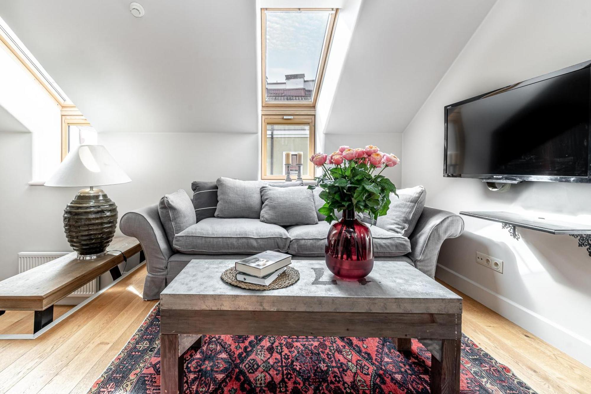 Appartamento Luxury Gaono in Old Town VNO Esterno foto