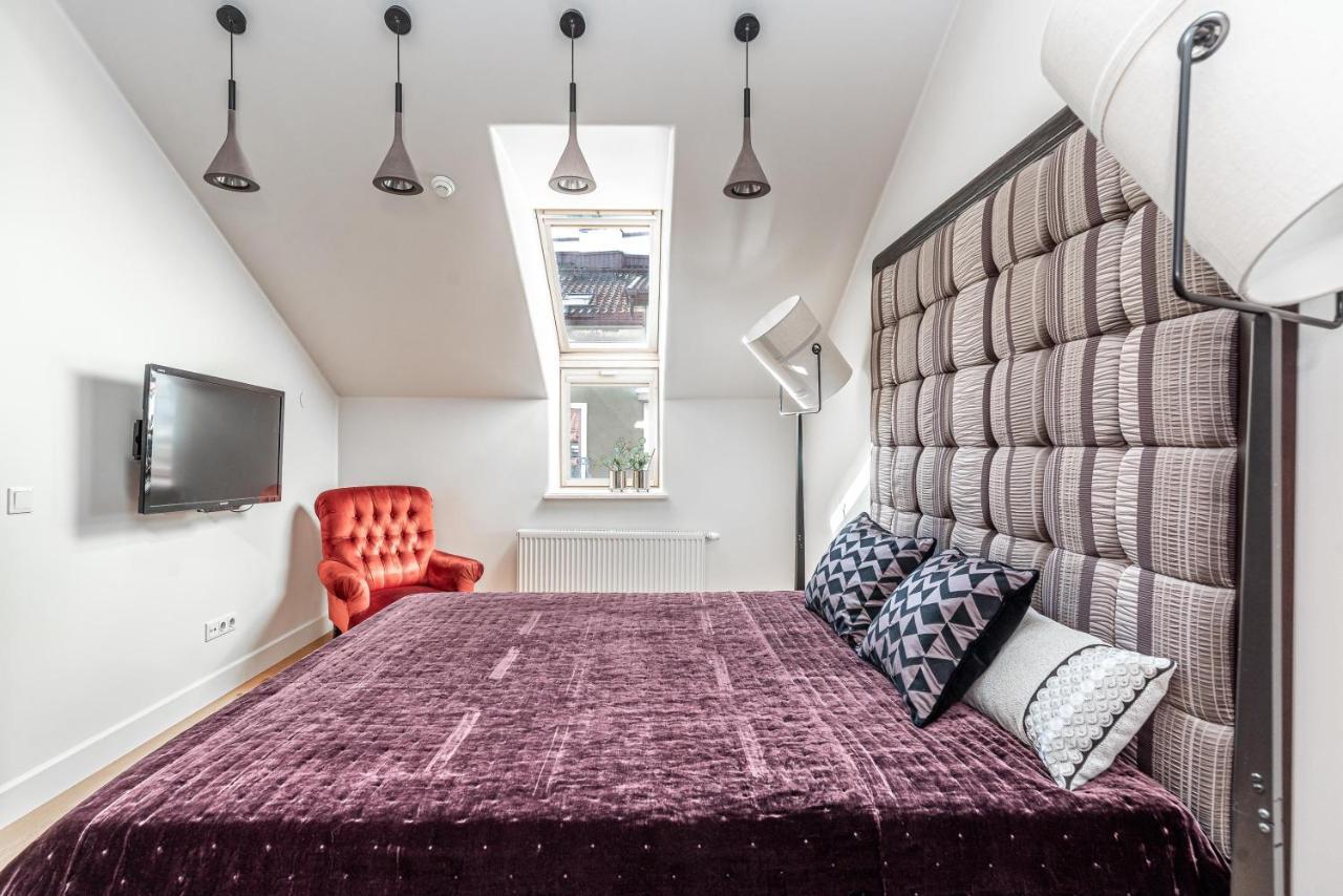 Appartamento Luxury Gaono in Old Town VNO Esterno foto