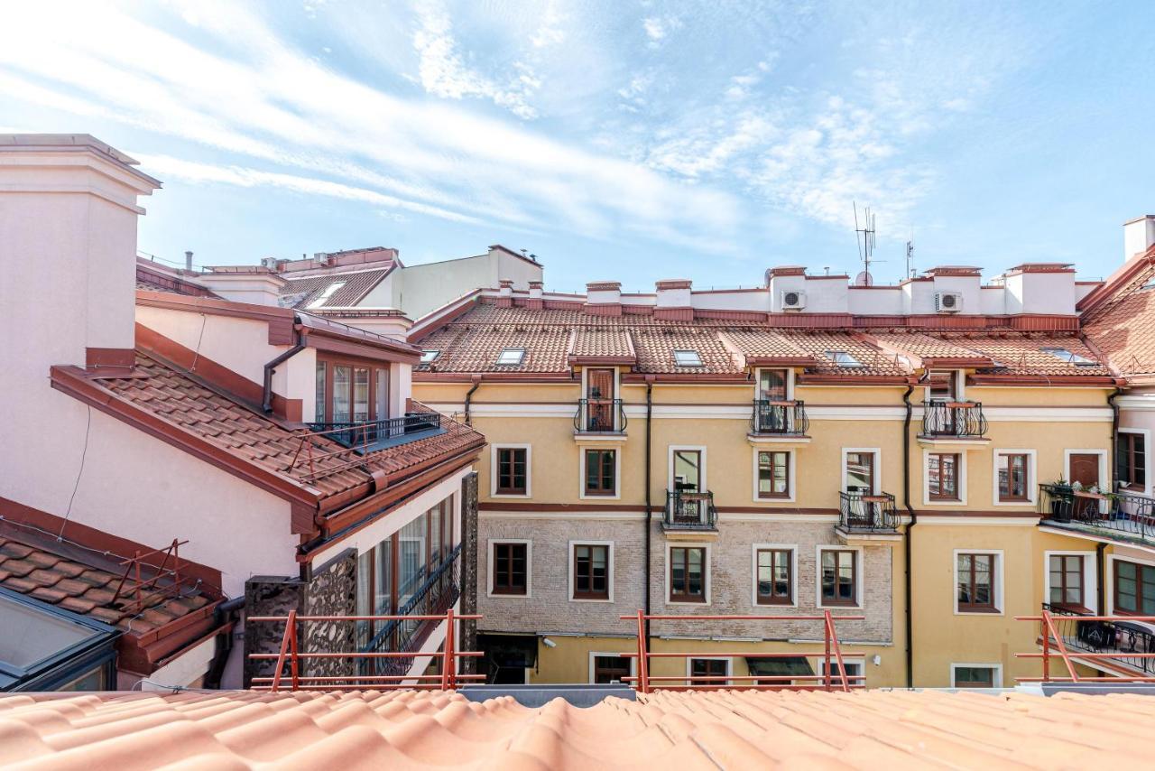 Appartamento Luxury Gaono in Old Town VNO Esterno foto